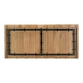 thumbnail image 4 of Plank Queen Bed Wood Natural, 4 of 7