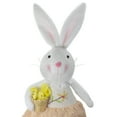 thumbnail image 5 of Northlight Girl Bunny Rabbit Easter and Spring Figure - 24" - White and Pink, 5 of 5