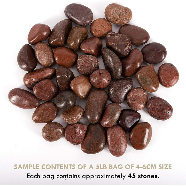 Galashield 2 lb. Pebbles for Plants, Drainage Rocks for Potted Plants, Terrarium Succulent Bonsai Cactus Rocks Stones | Aquarium Pebbles for Fish Tank