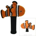 thumbnail image 1 of StitchHead Hand Stitched Yarn Animal Driver/Wood Head Cover - Clownfish, 1 of 2