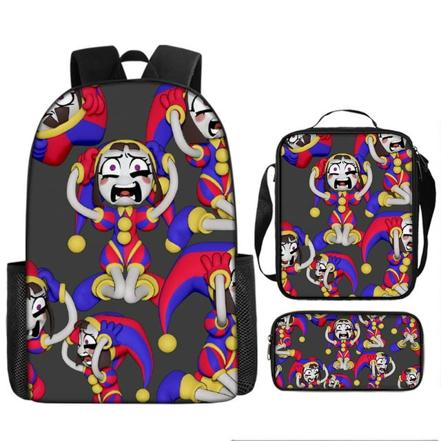The Amazing Digital Circus Amazing Digital Circus Cartoon Student Backpack