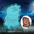 thumbnail image 2 of Skull Tray Epoxy Resin Mold Serving Plate Board Coaster Casting Silicone Mould Diy Crafts Jewelry Home Decorations Tool, 2 of 5