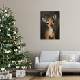 thumbnail image 2 of Stupell Industries - Red Nose Baby Reindeer Canvas Art, 24 x 36, Made In USA, 2 of 7
