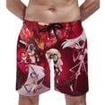 thumbnail image 5 of Hazbin Hotel Mens Board Shorts Quick Dry Swim Trunk Lightweight Soft Swimsuit Bathing Suit for Boys XL, 5 of 8