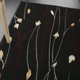 thumbnail image 6 of Nourison Grafix Floral Black 5'3" x 7'3" Area Rug, (5x7), 6 of 9