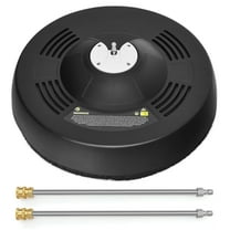 Costway 16'' Pressure Washer Surface Cleaner Attachment w/ 2 Extension Wand