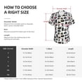 thumbnail image 4 of Honeii Cool Camera Print Women's Classic V-Neck T-Shirt,Womens Fashion Tops,Stylish Everyday Top for Women, Casual Summer Spring Outfits Clothes-Large, 4 of 5