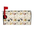thumbnail image 2 of Fotbe Cartoon Chickens Mailbox Covers Post Letter Box Cover Garden Decor Standard Size-21x18 in, 2 of 9