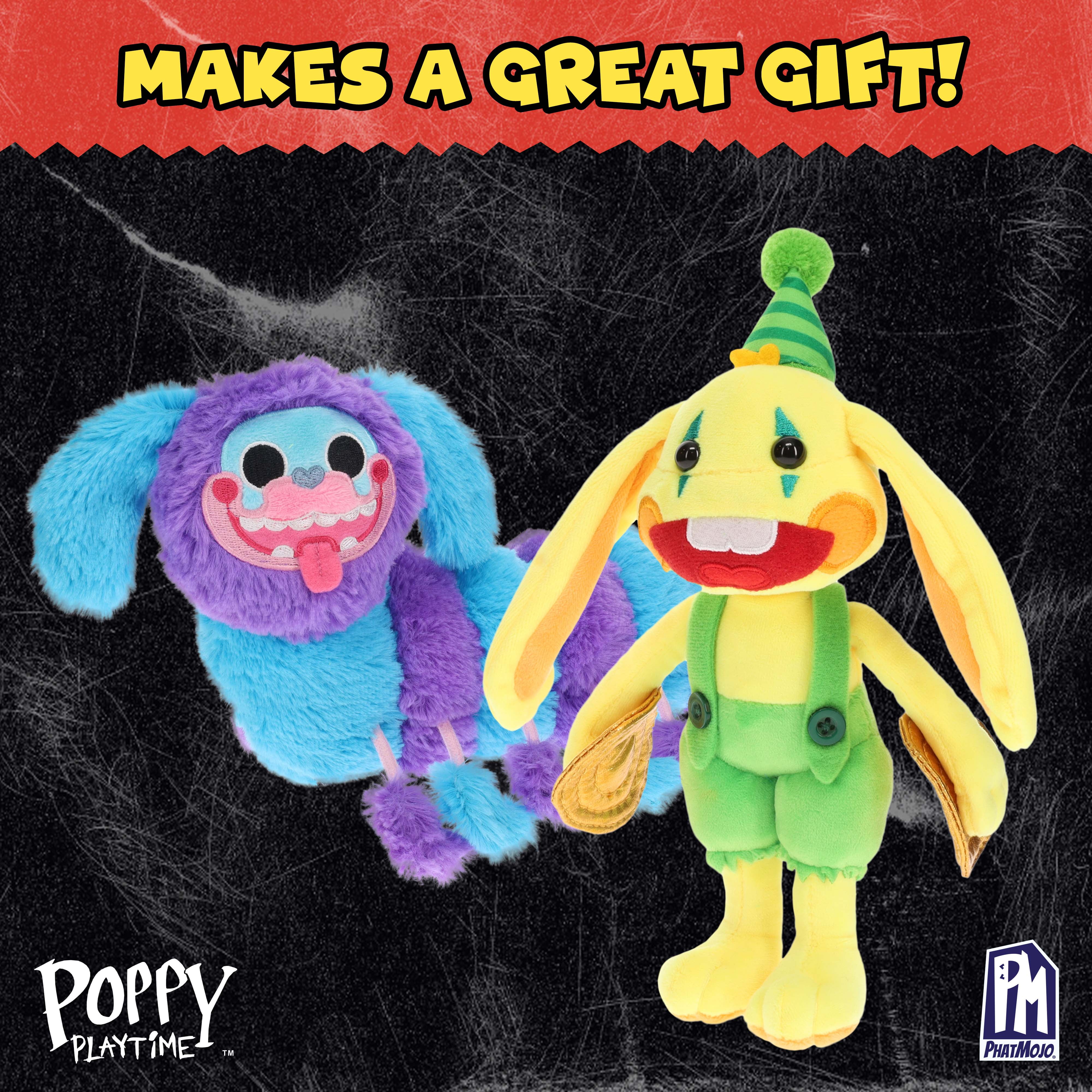 POPPY PLAYTIME - Bunzo Bunny & PJ Pug-a-Pillar Collectible Plush 2-Pack (Series 2)