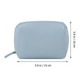 thumbnail image 2 of unbranded Bolsa De Maquillaje Sky-Blue PU Resistente Para Guardar Cosméticos Y Utensilios, 2 of 8