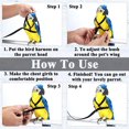 thumbnail image 2 of EIGTHTAIL ✪ Parrot Bird Harness Leash Adjustable Anti-Bite Training Flying Traction Rope, 2 of 13