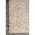 thumbnail image 5 of nuLOOM Gwenyth Solid Shag Area Rug, 2' 8" x 8', Beige, 5 of 9