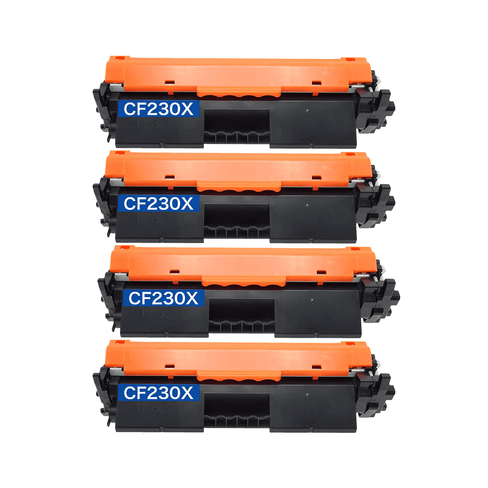 4 Pack New HighYield Toner Cartridge For HP 30X CF230X Compatible with