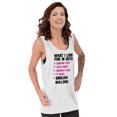 thumbnail image 2 of Animal Tank Tops T-Shirts Tees For Womens What I Look for In Guys English Bulldog Pet, 2 of 2