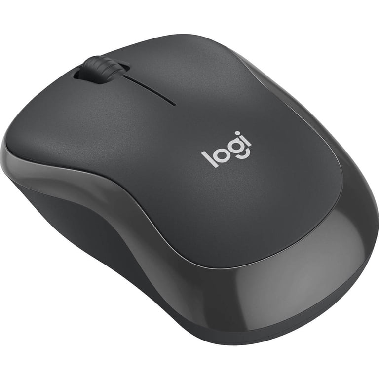 Logitech ワイヤレスマウス ブラック Logitech, Wireless Mouse, M240 Silent Bluetooth, Compact Portable