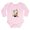 Petal Pink, variant on CafePress - Playful Cairn Terrier Long Sleeve Infant Bodysuit - Long Sleeve Cotton Baby Bodysuit