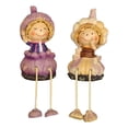 thumbnail image 2 of 2x Lovely Hanging Foot Doll Resina Estatua Escultura Estatuilla Gabinete Estante Niñera Colgando Pierna Colgando para Dormitorio Adornos para el hogar Baoblaze Figura de pie colgante, 2 of 8