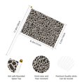 thumbnail image 2 of Handheld Flag Double-Sided Hand Waving Flag 8.2×5.5in Used For Team Activities Or Decoration In Decorative Places Leopard Print Pattern White And Black_4 Six Piece, 2 of 8