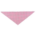 thumbnail image 2 of Methold Plaid Slobber Bufanda Algodón Triangular Mascota Toalla Decoración Suministros Verde Ropa para mascotas Rojo, 2 of 6