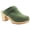 Forest, variant on BJORK TIA Wooden Clogs in Oiled Leather