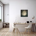 thumbnail image 4 of ZHONGYUTONG Full Moon Painting Canvas Wall Art Moon in Night Picture Prints Nature Modern Artwork Home Decor Framed (28.00" x 28.00"), 4 of 6