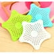 thumbnail image 1 of Filtro de drenaje para fregadero en forma de estrella de mar de silicona, tapón colector de pelo para bañera, filtro de orificio de drenaje, colador para baño, cocina, inodoro, 3 uds., 1 of 8