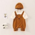 thumbnail image 2 of MZXELPRJD Baby Bodysuit Baby Girls Cartoon Girls Clothing Set Chick Hooded Thick Romper Boys Matching Sets Toddler Boy Sets 3t Girls Clothes 5t Outfits, 2 of 9