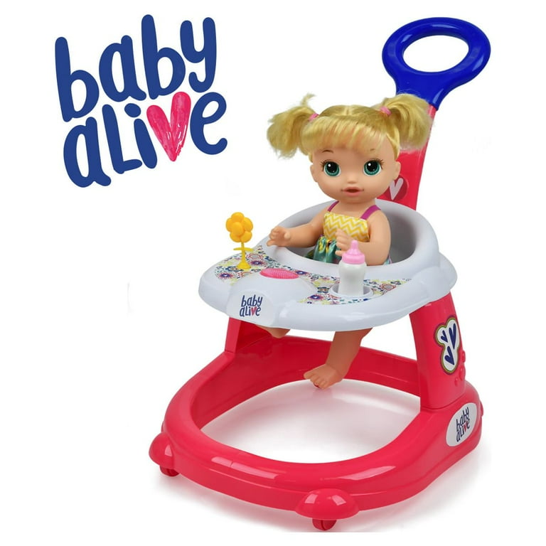 Baby Alive Baby Doll Floral Walker for ages 3 years and up