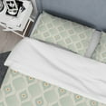 thumbnail image 4 of Designart 'Retro Abstract Drops VII' Mid-Century Modern Duvet Cover Set, 4 of 4