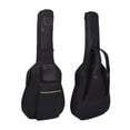 thumbnail image 1 of Funda para guitarra acústica PPOPPO para 40, 41 y 42 pulgadas con acolchado, color negro, 1 of 8