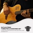 thumbnail image 4 of TABLZONE 18 Sets Guitar String Tuning Keys in Silver for Guitar Enthusiasts, 4 of 5