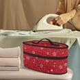 thumbnail image 2 of HELLHERO Snowflake Iron Storage Pouch Easy to Carry For Garment Care Handheld Travel Case, Bag Only, 2 of 6