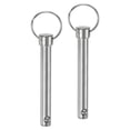 thumbnail image 1 of Juego de 2 pasadores de liberación rápida, diámetro de 10 mm, pasador para toldo Bimini de 72 mm, total de 80 mm para uso industrial/marino, 1 of 1