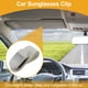 thumbnail image 2 of Clip para gafas de sol para coche Unique Bargains, soporte universal para gafas de sol en el parasol del coche, plástico beige negro 8x4cm 1 Pcs, 2 of 7