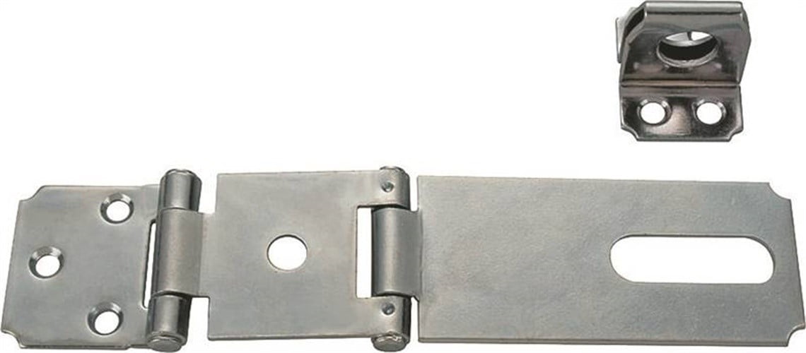 Hasp Safety Stl Fxd 4.5in Zinc