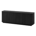 thumbnail image 4 of Evelyn&Zoe Canton Transitional TV Stand For TVs up to 75", Black Grain, 4 of 8