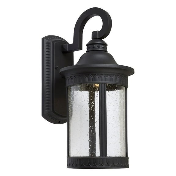 Forte Lighting 17101 1 Light 16" Tall Led Outdoor Wall Sconce - Black