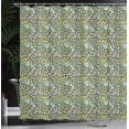 thumbnail image 3 of Ambesonne Floral Shower Curtain, Pastel Color Spring Beauty, 69"Wx75"L, Reseda Green Multicolor, 3 of 4