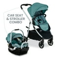 thumbnail image 2 of Britax Willow Grove SC Baby Travel System, Infant Car Seat and Stroller Combo with Base, Pindot Jade, 2 of 7