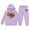 B-Purple11, variant on Jamsmile Toddler Girls Outfits Sets Warm Hoodie Pullover Tops With Pants Child Girls Outfits Sweat Suits