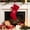 C, variant on 16.5in Red Initial Christmas Stocking, Letter R Personalized Knit Stocking with Pom Pom Tassels, Hanging Decor for Fireplace Mantel, 1 Pc