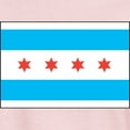 thumbnail image 3 of CafePress - Chicago Flag Women's Pink T Shirt - Women's Classic T-Shirt, 3 of 4