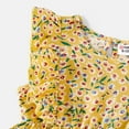 thumbnail image 4 of PatPat Baby Girl Dress Family Matching Outfits Womenmy and Me Dresses for Baby, Yellow, 4 of 10