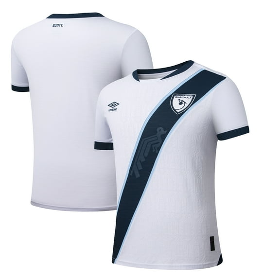 Youth Umbro White Guatemala National Team 2025 Home Replica Jersey