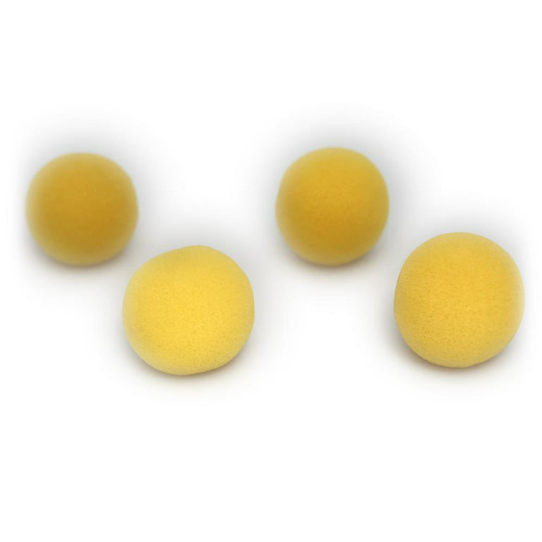 Black Sponge Balls (Set of 4)