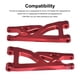 thumbnail image 4 of RC Coche Suspensión Brazos Frente Trasero Aleación de aluminio Ama remoto ARRIBAJE RESPUESTOS REEMPLAZO DE PIEZAS PARA LARMA 1/10 Granito 4x4 Rojo 2 pares Inevent EL014466-01, 4 of 7