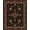 Black, Pattern 3, variant on Design&I 8'x10' Washable Area Rug Black and Burgundy Floral Elegance Intricate Vintage-Inspired Botanical Motif for Dining Room, Large Office, Lounge, Snag-Free