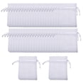 thumbnail image 3 of koolsoo 100 Pack Fruit Protection Netting Bags Drawstring Fruit Netting Bags Easy to Put White, 3 of 9