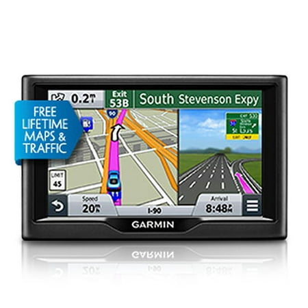 Refurbished Garmin Nuvi 68LMT Portable GPS Navigator 6 Inch Dual Orientation Touchscreen