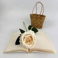 thumbnail image 4 of Chenmei Articles Essentiels Populaires pour la Maison : Fleurs Artificielles Roses Réalistes Longues Roses Rouges Bouquet pour Centre de Table de Mariage Décoration de la Maison et Saint-Valentin, 4 of 9